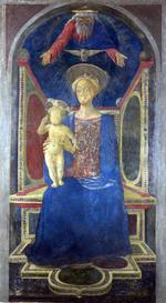 欧洲12-19世纪油画五_DOMENICO Veneziano - Madonna and Child